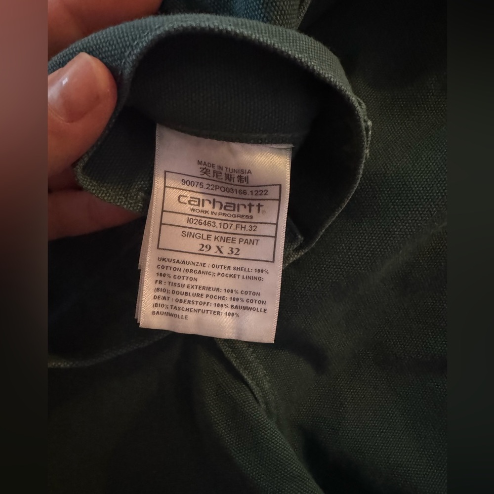 Teal Carhartt Pants - Picture 3 of 5